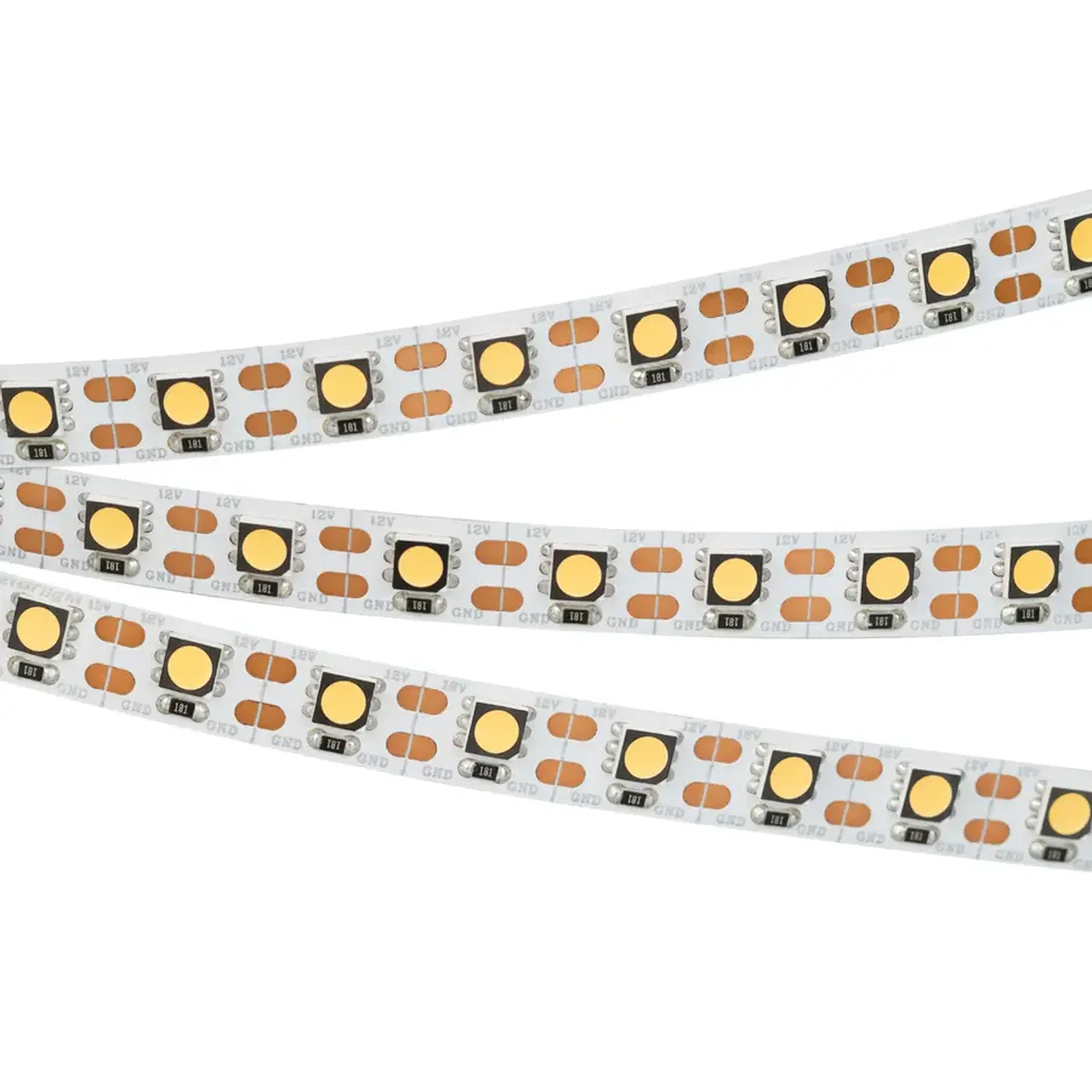 Лента RT 2-5000 12V Cx1 Warm3000 2x (5060, 360 LED, CRI98) (Arlight, 16.8 Вт/м, IP20)