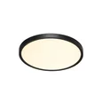 7660/24L MITRA LED SN 54 Светильник пластик/белый/черный LED 24Вт 3000/4000K D300 IP40 ALFA BLACK