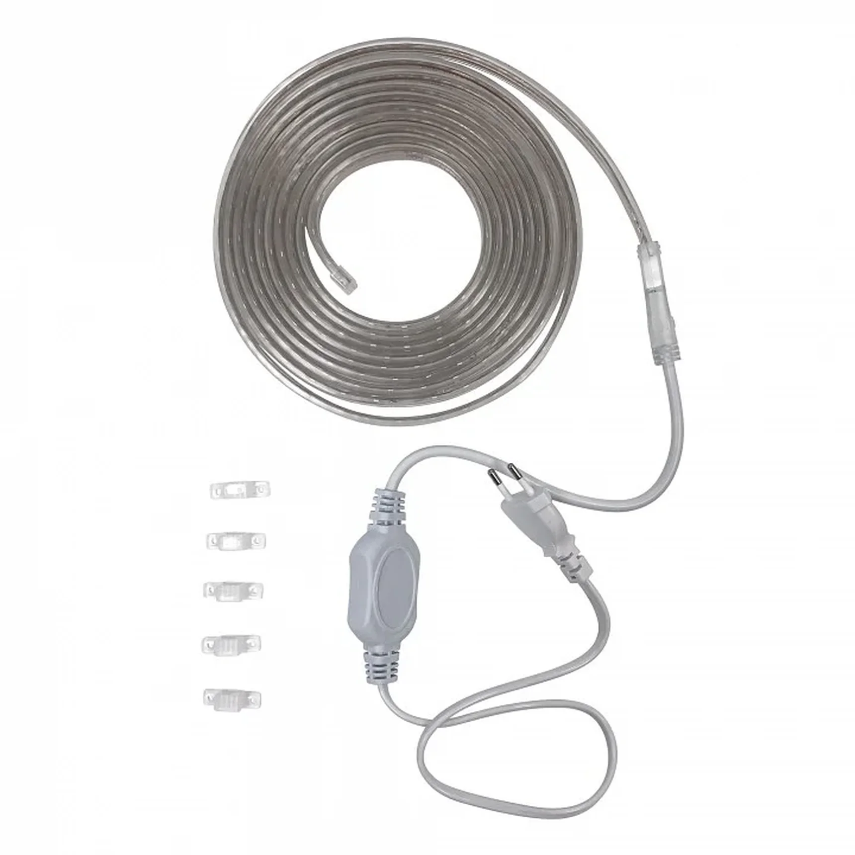 SL-58 Комплект светодиодной ленты 220В, 6Вт/м, smd2835, 60д/м, IP65, 600Лм/м, ширина подложки 10мм, 5м, т/б, 3000К