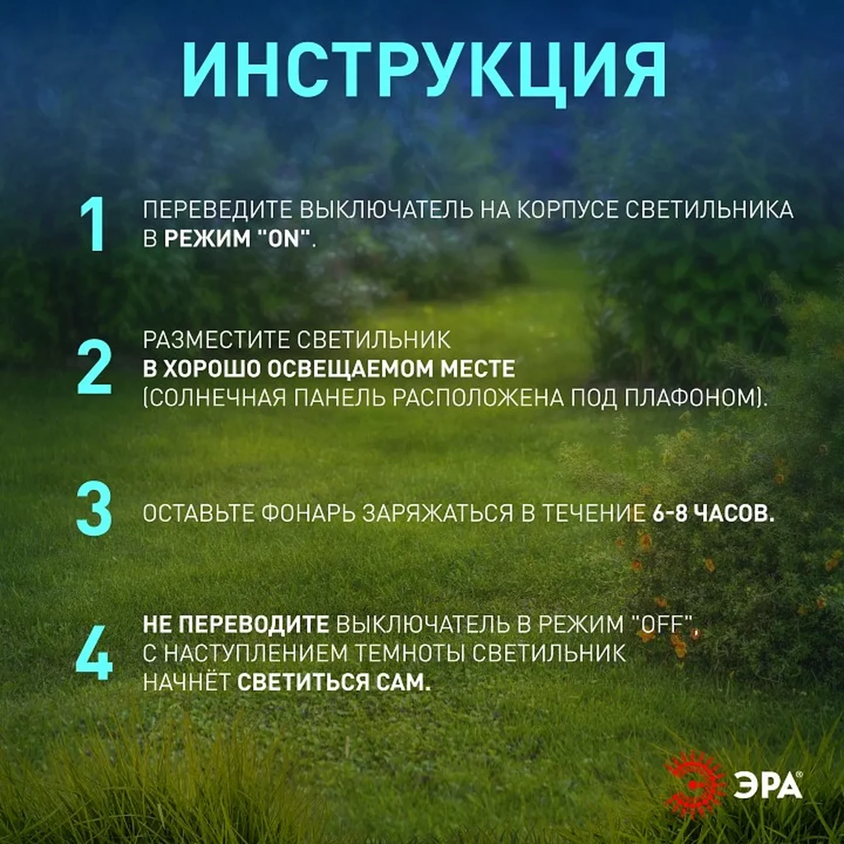 SL-PL155-PST ЭРА Садовый светильник на солнечной батарее, пластик, черный, 155 см