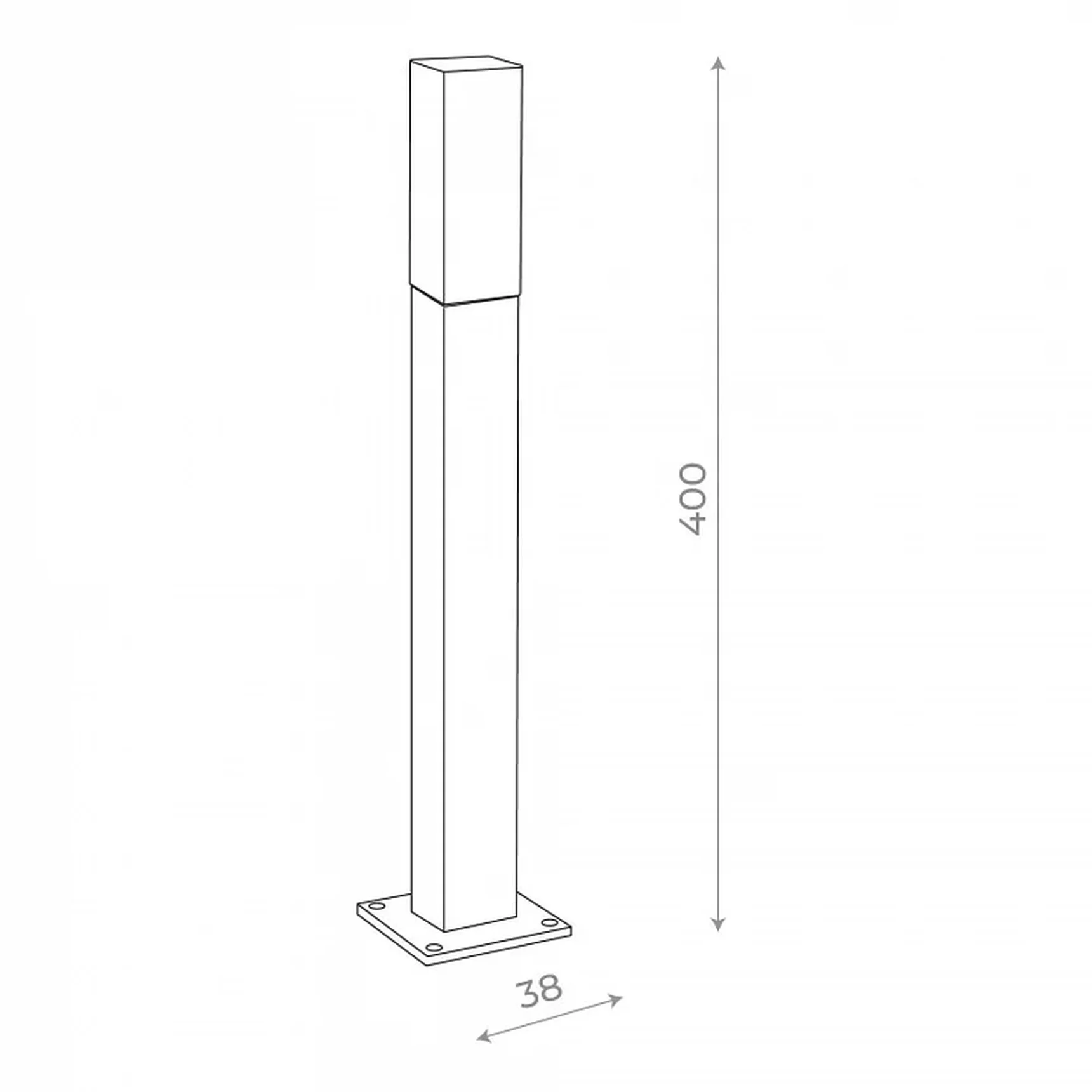 Наземный низкий светильник ST-Luce SL101 SL101.405.01