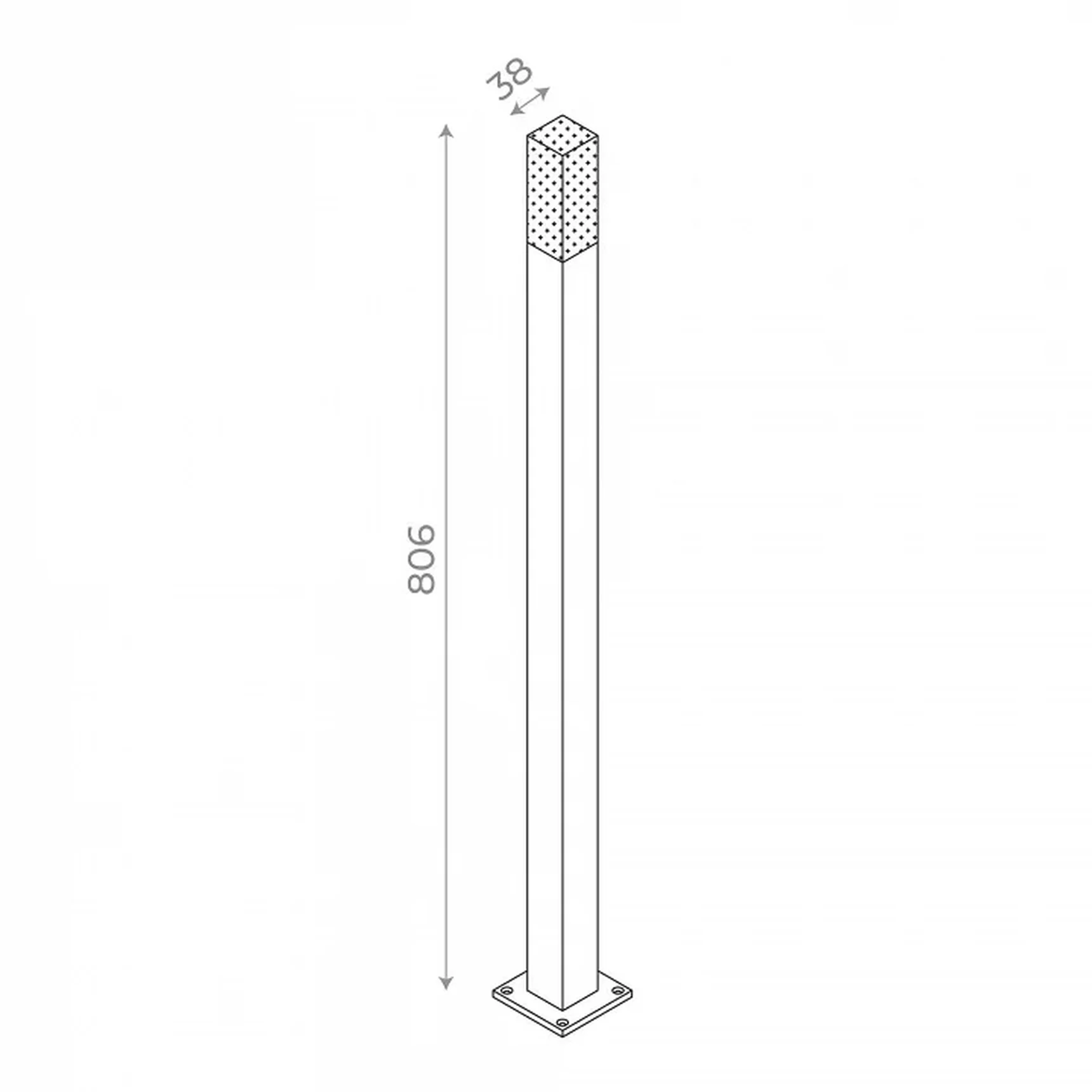 Наземный низкий светильник ST-Luce SL101 SL101.415.01