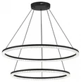 Светильник подвесной ST-Luce черный/прозрачный LED 2*96W 4000K