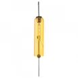 Светильник настенный ST-Luce Хром/Янтарный E27 1*60W CALLANA