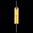Светильник настенный ST-Luce Хром/Янтарный E27 1*60W CALLANA