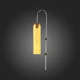 Светильник настенный ST-Luce Хром/Янтарный E27 1*60W CALLANA