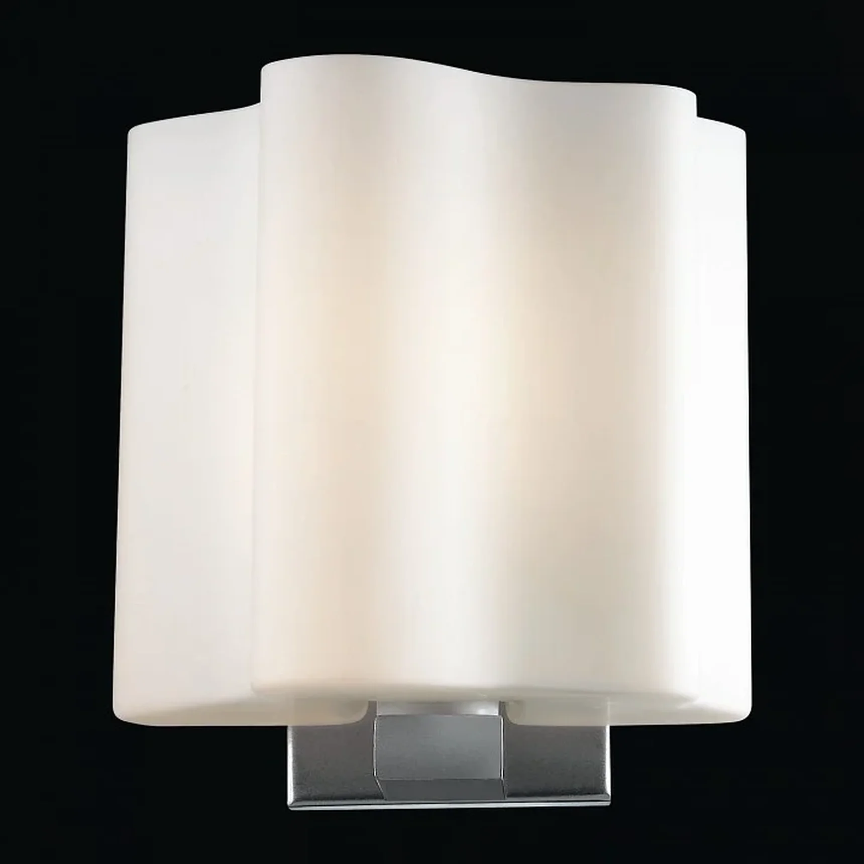 Бра ST-Luce Серебристый/Белый E14 1*40W