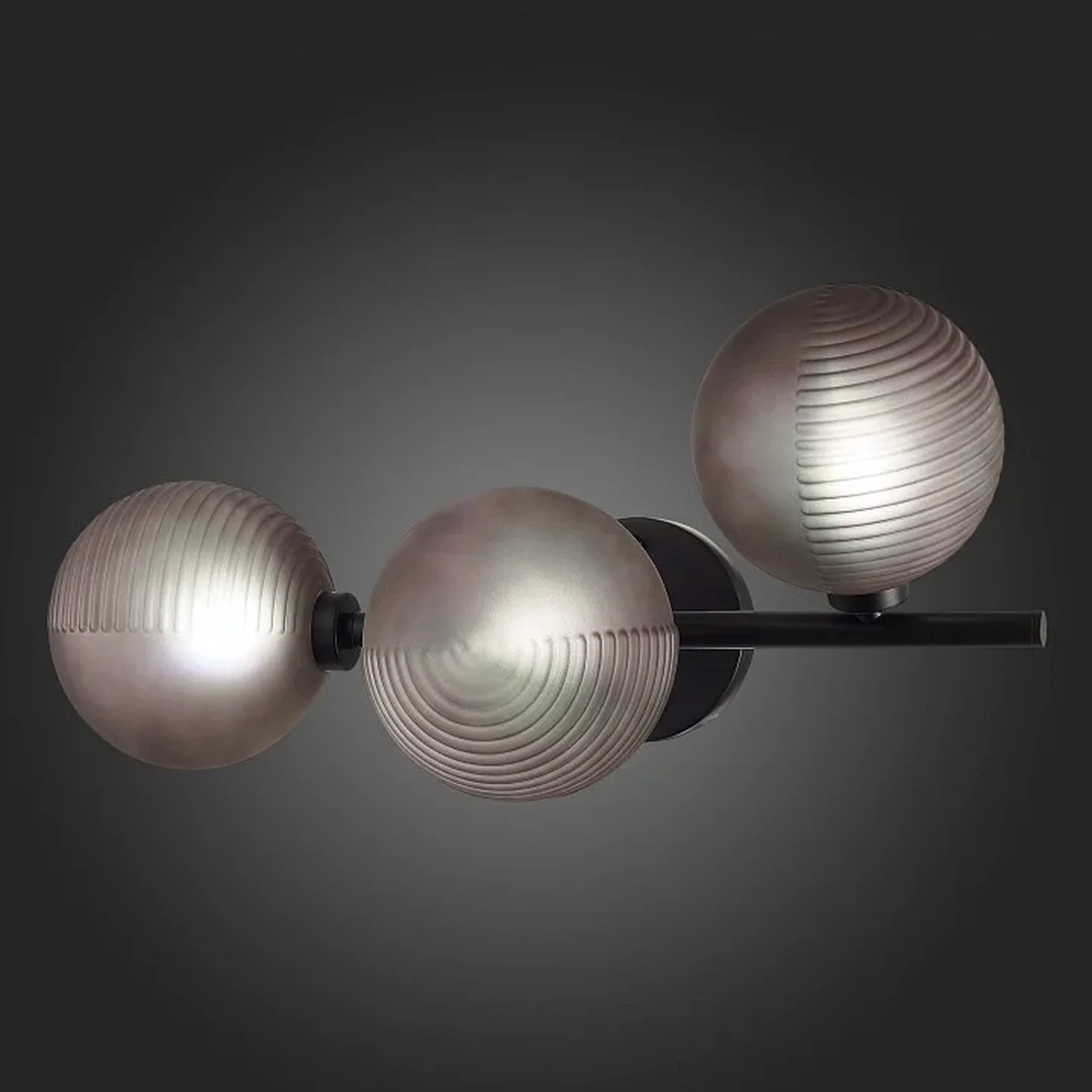 Бра ST-Luce Черный/Дымчатый G9 3*5W