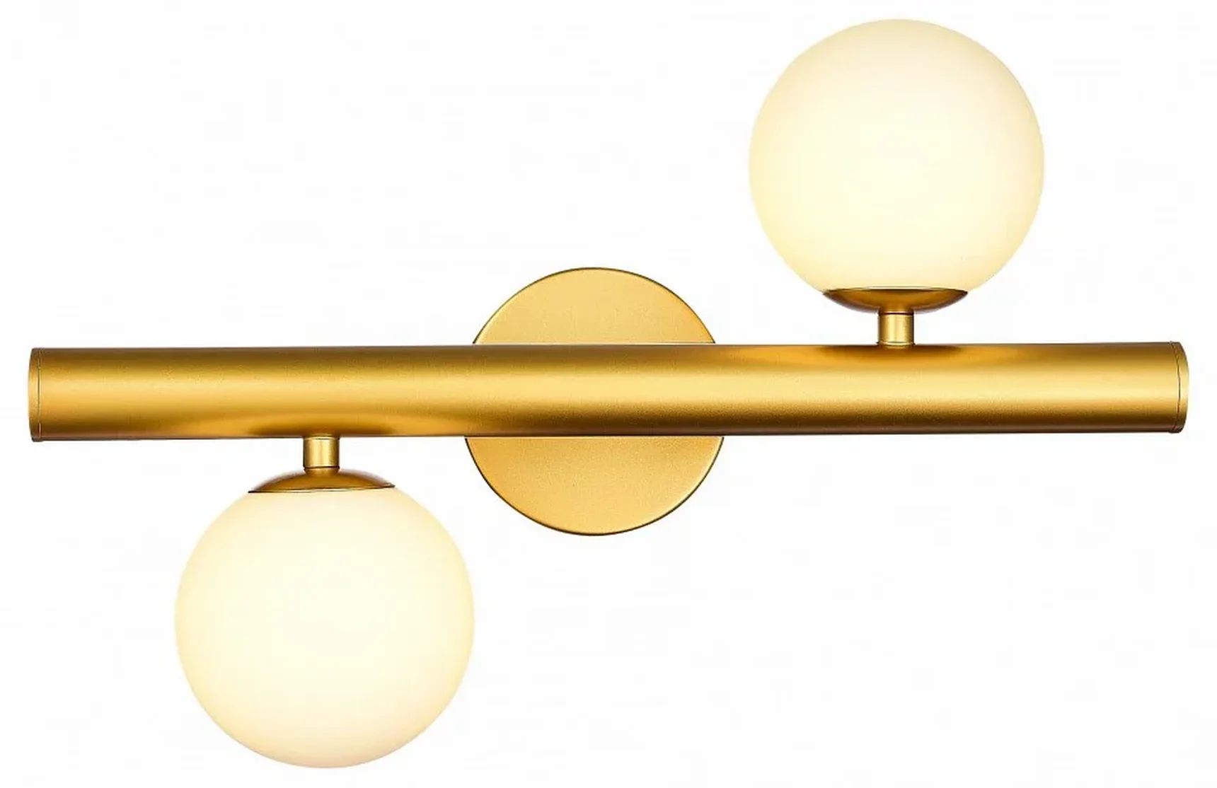 Бра ST-Luce Золотистый/Белый G9 2*5W