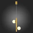 Подвесной светильникST-Luce Золотистый/Белый G9 2*5W