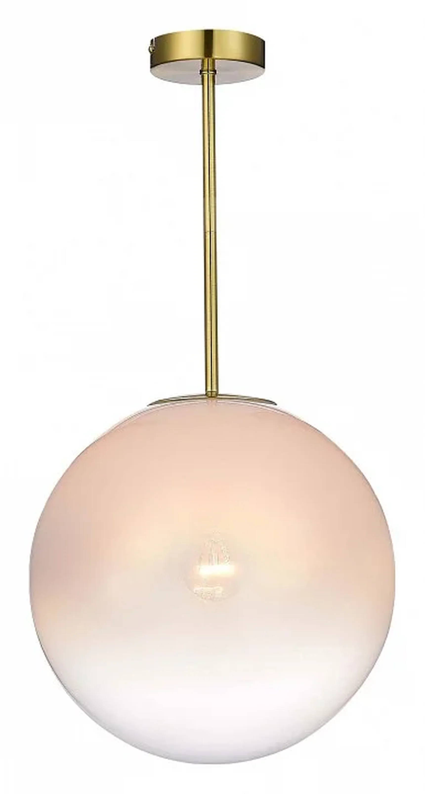 Светильник потолочный ST-Luce Золотистый/Прозрачно-белый E27 1*60W