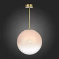 Светильник потолочный ST-Luce Золотистый/Прозрачно-белый E27 1*60W