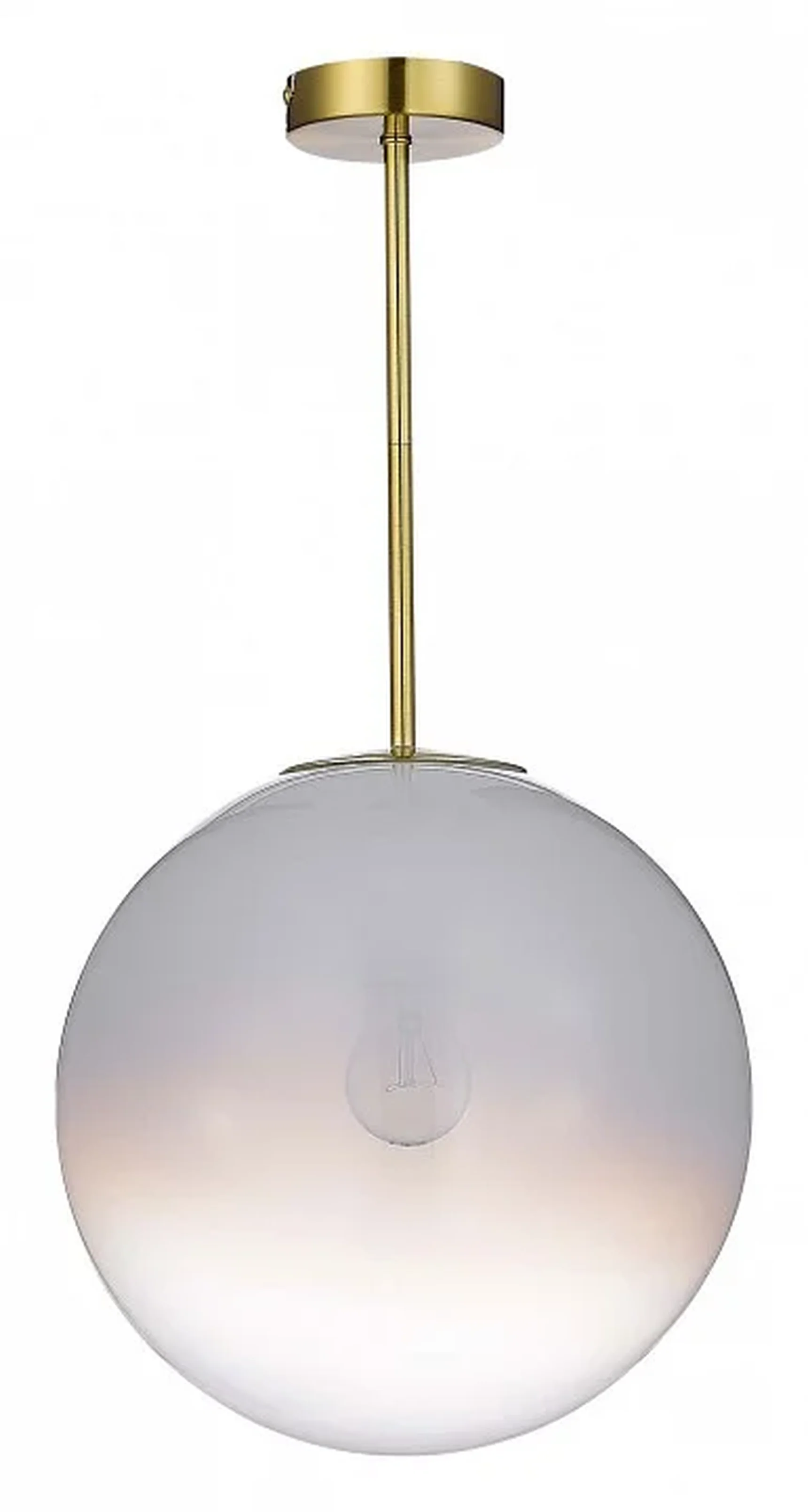 Светильник потолочный ST-Luce Золотистый/Прозрачно-белый E27 1*60W