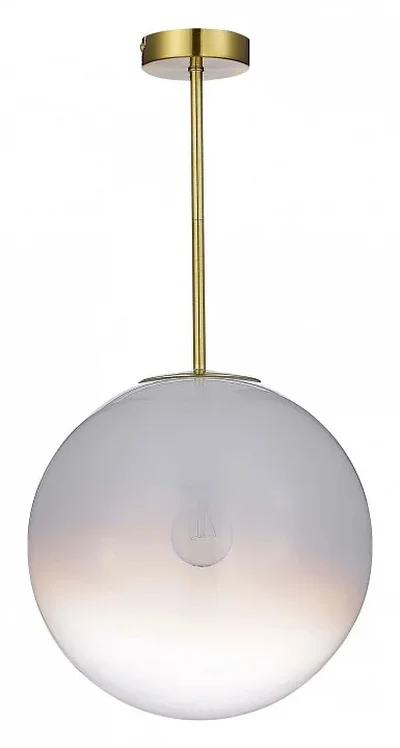 Светильник потолочный ST-Luce Золотистый/Прозрачно-белый E27 1*60W