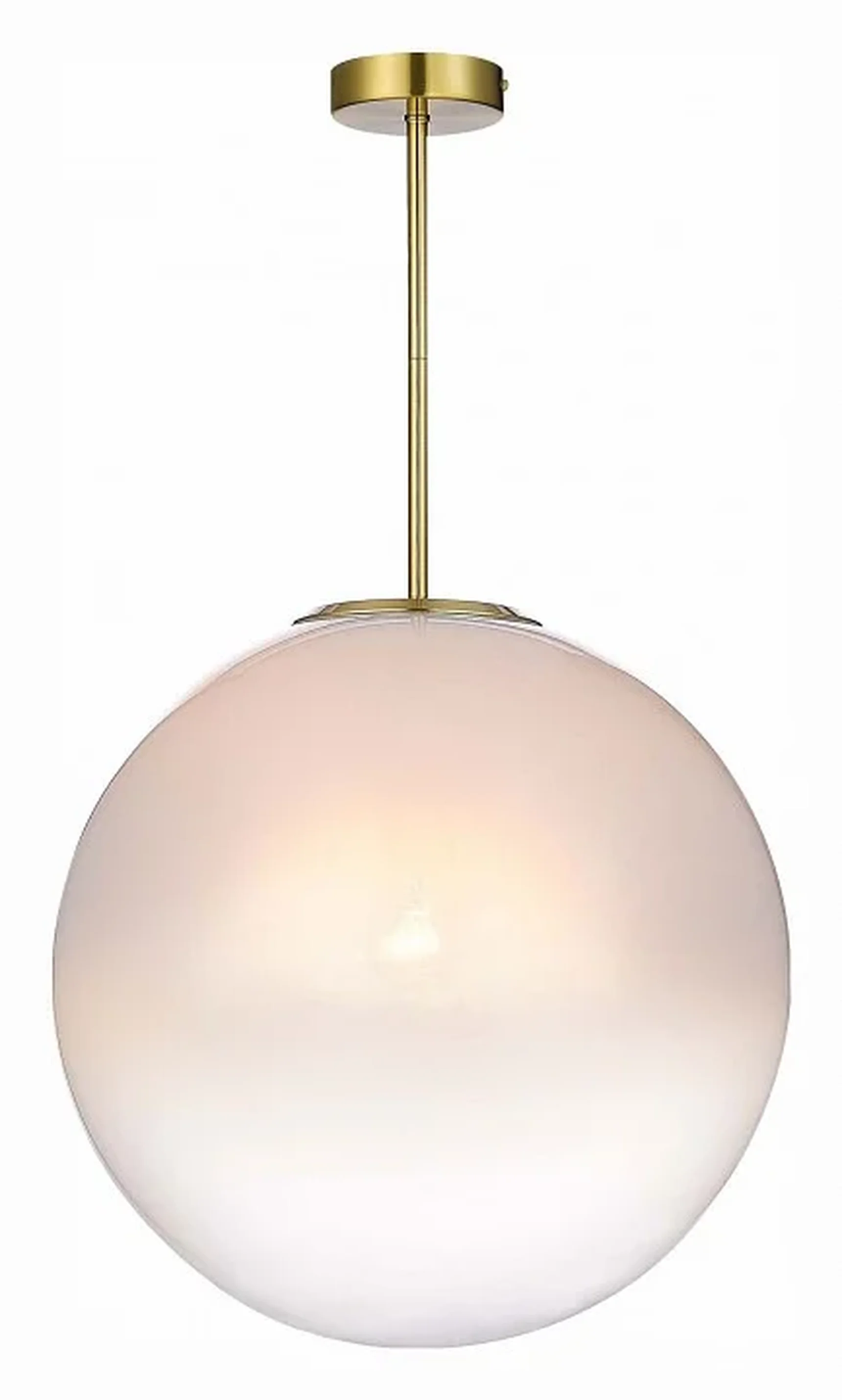 Светильник потолочный ST-Luce Золотистый/Прозрачно-белый E27 1*60W
