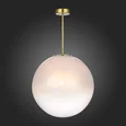 Светильник потолочный ST-Luce Золотистый/Прозрачно-белый E27 1*60W