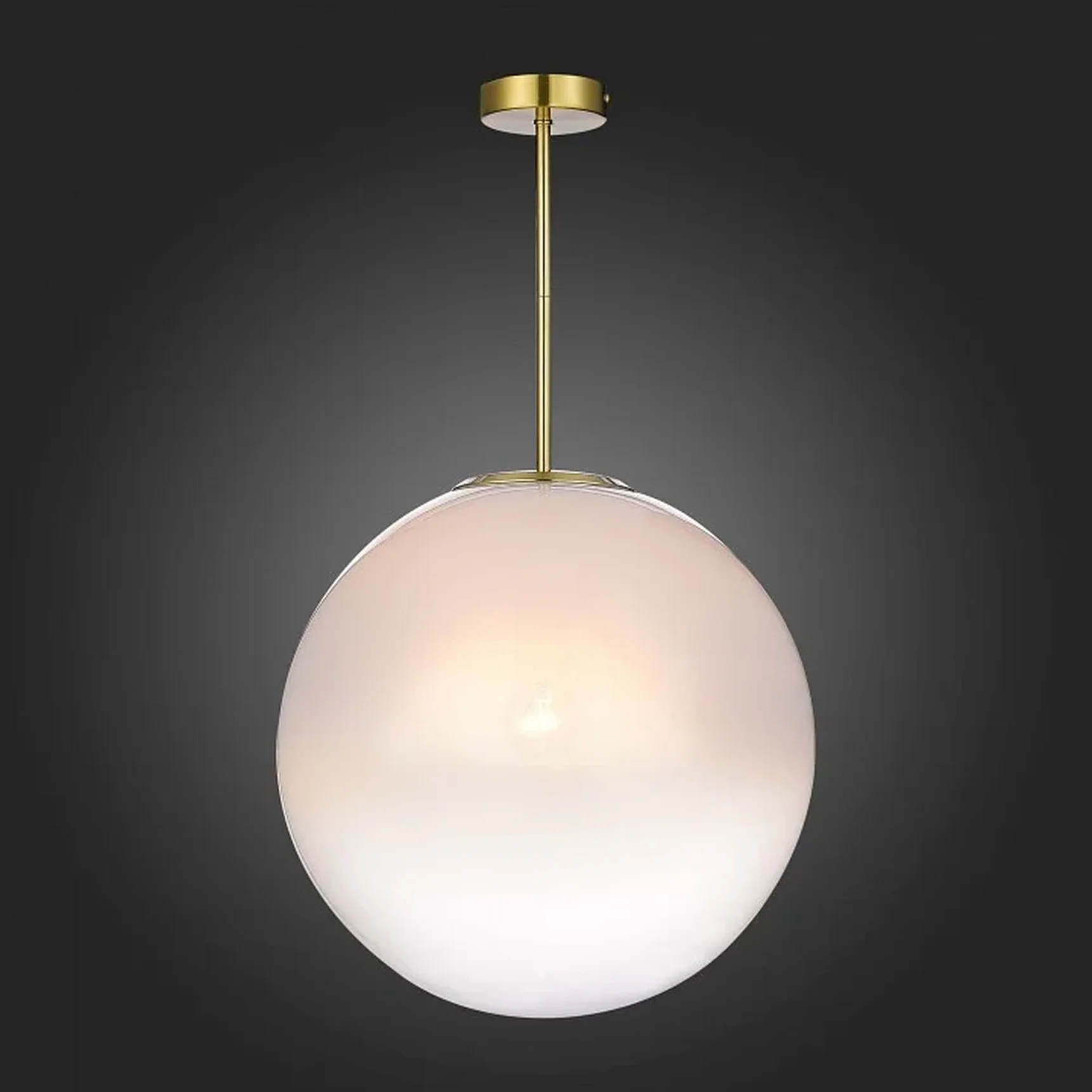 Светильник потолочный ST-Luce Золотистый/Прозрачно-белый E27 1*60W