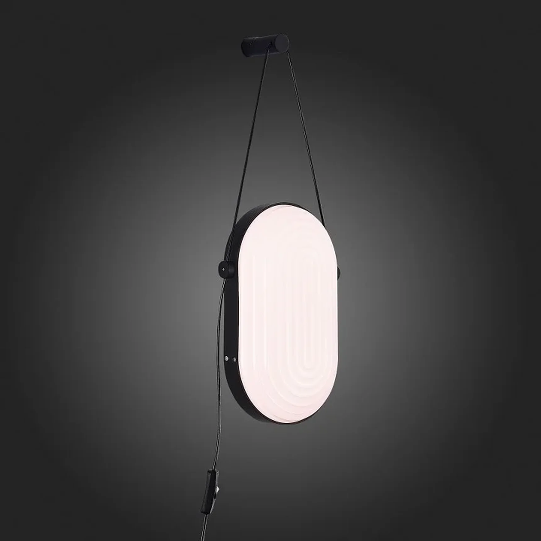 Бра ST-Luce Черный/Белый LED 1*9W 3000K