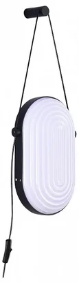 Бра ST-Luce Черный/Белый LED 1*9W 3000K