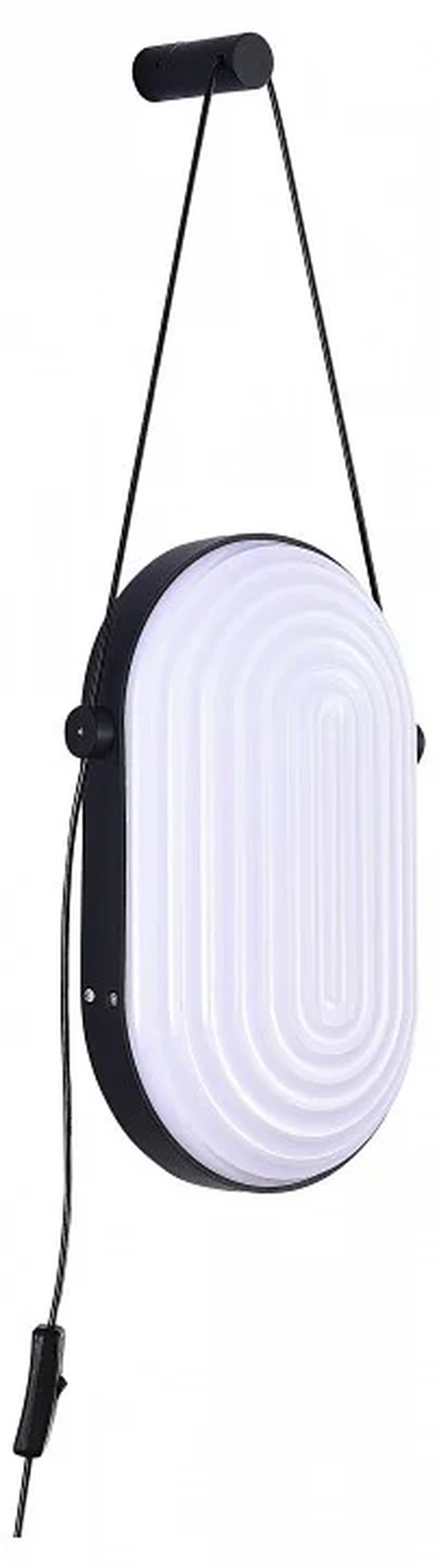 Бра ST-Luce Черный/Белый LED 1*9W 3000K