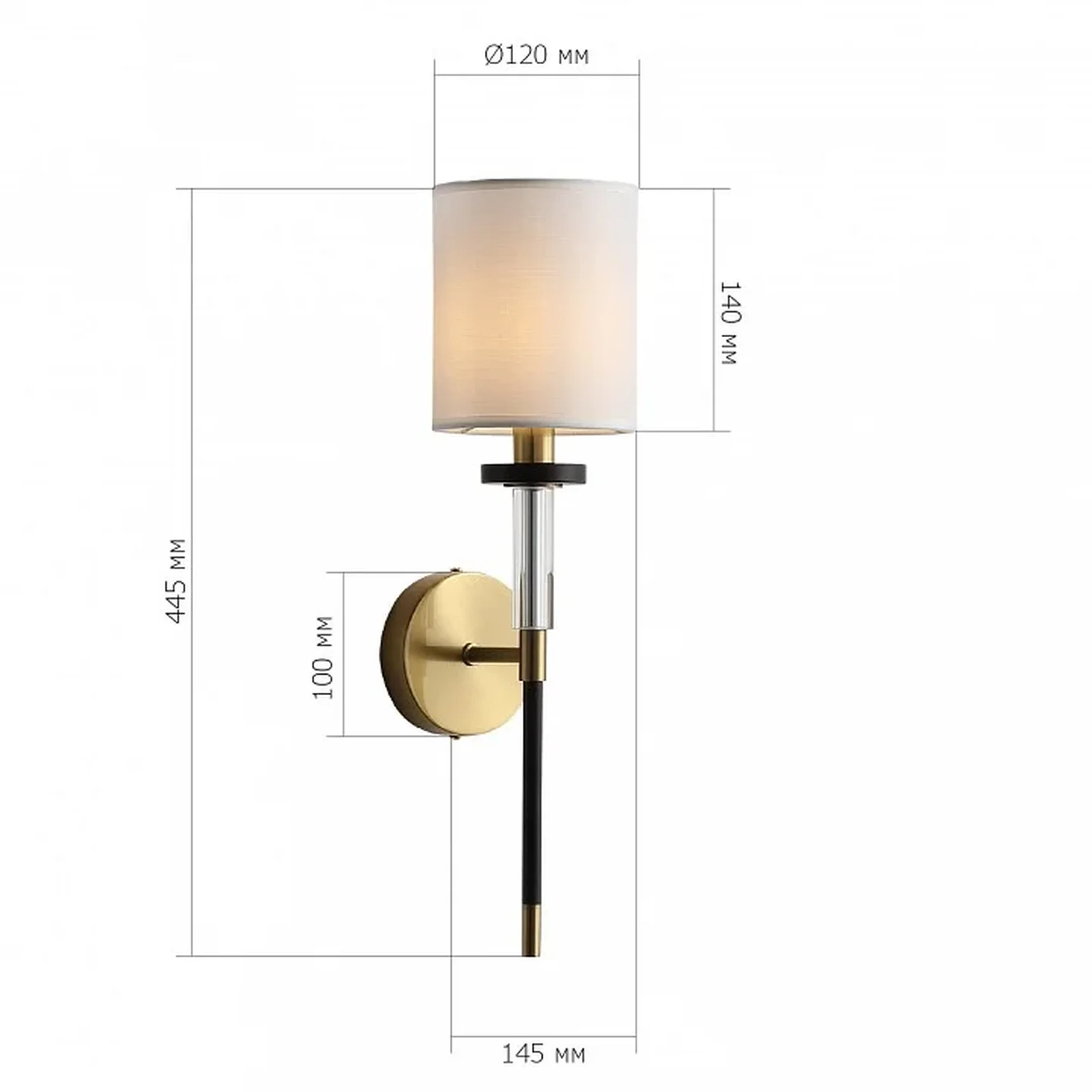 Бра BLACK+BRASS SL1404.301.01