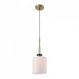 Люстра подвесная ST-Luce Латунь/Прозрачный E14*6 40W BLACK+BRASS