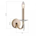 Бра BRASS SL1405.201.01