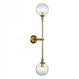 Бра ST-Luce Золотистый/Прозрачный G9 2*5W 4000K