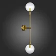 Бра ST-Luce Золотистый/Прозрачный G9 2*5W 4000K