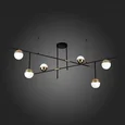 Люстра потолочная ST-Luce Черный/Белый, Золотистый G9 9*5W 4000K