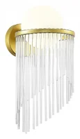 Бра ST-Luce Золотистый/Белый E27 1*60W