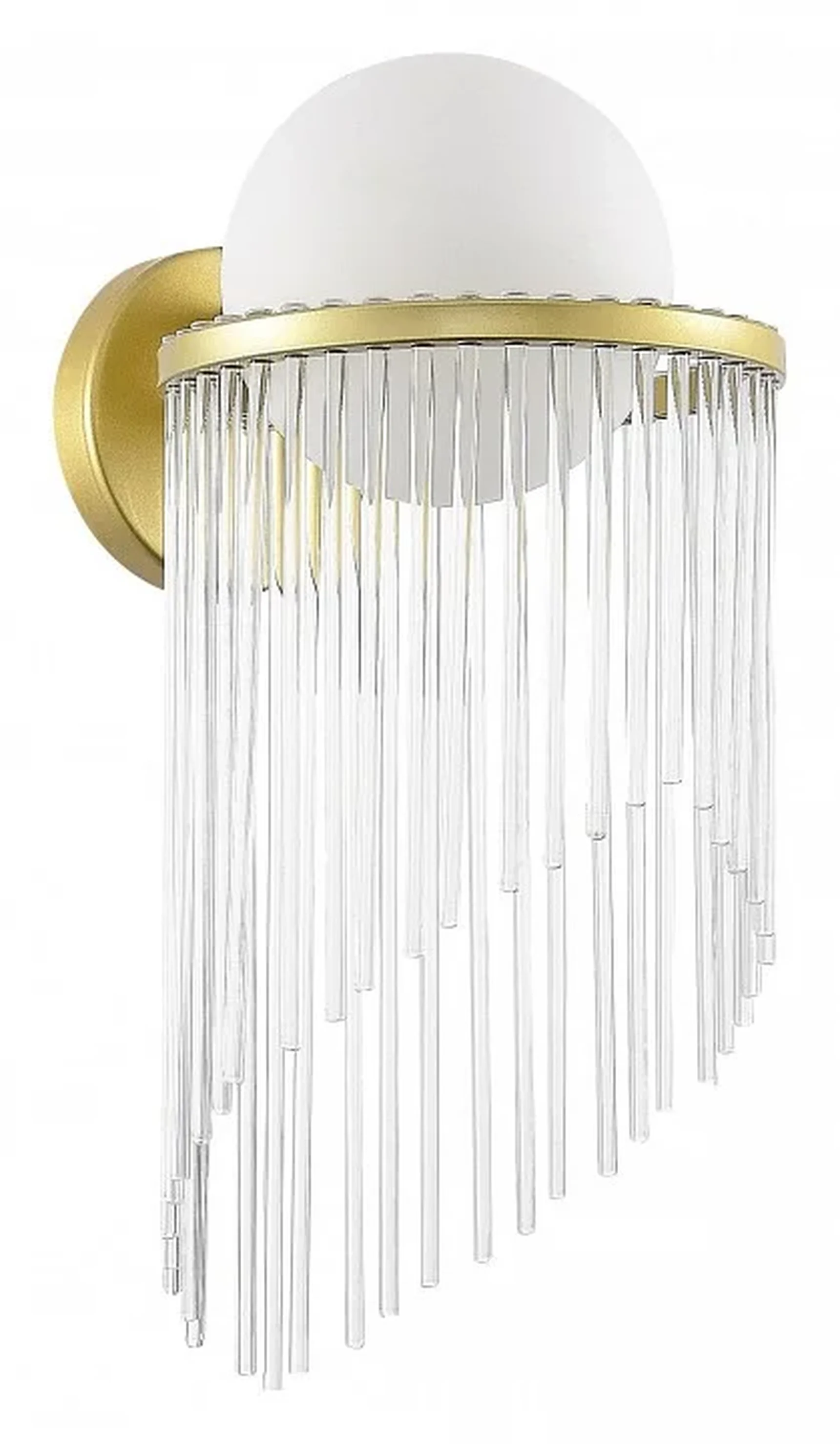 Бра ST-Luce Золотистый/Белый E27 1*60W