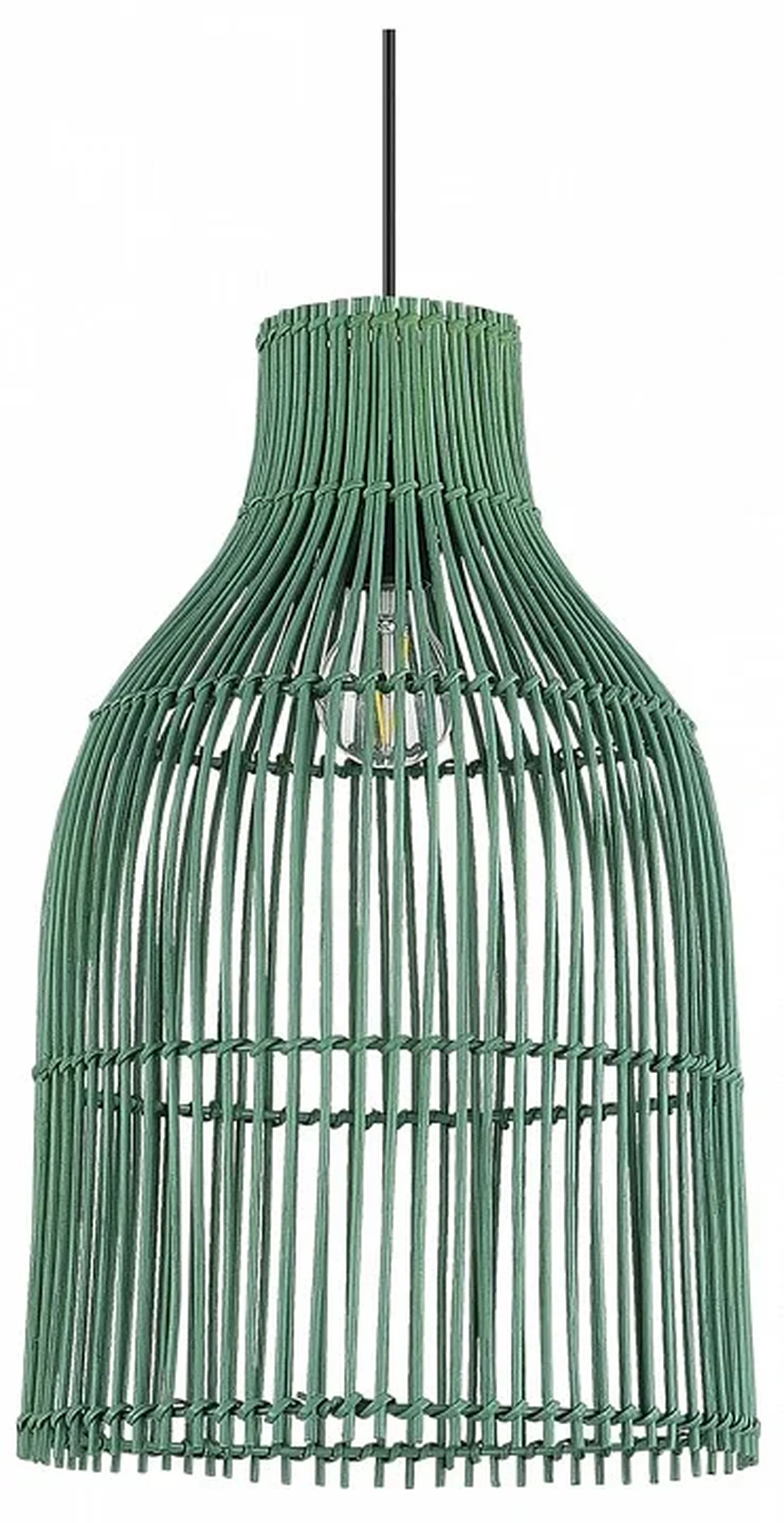 Светильник подвесной ST-Luce Белый/Зеленый E27 1*40W