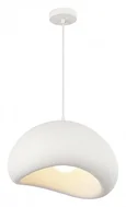 Светильник подвесной ST-Luce белый/белый E27 1*60W WABI SABI