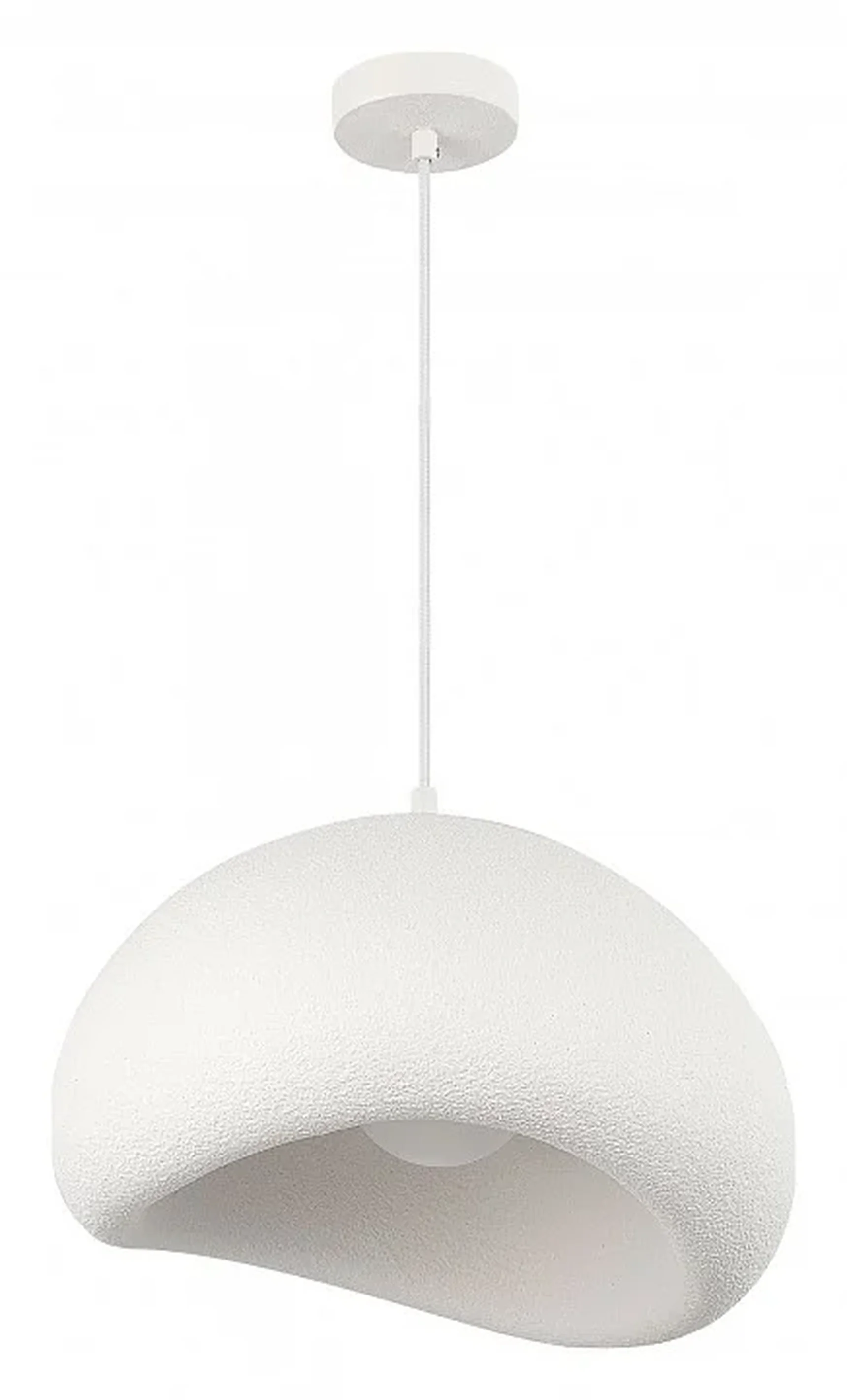 Светильник подвесной ST-Luce белый/белый E27 1*60W WABI SABI
