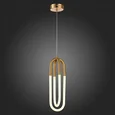 Подвесной светильникST-Luce Латунь/Латунь, Белый LED 2*14W 3000K