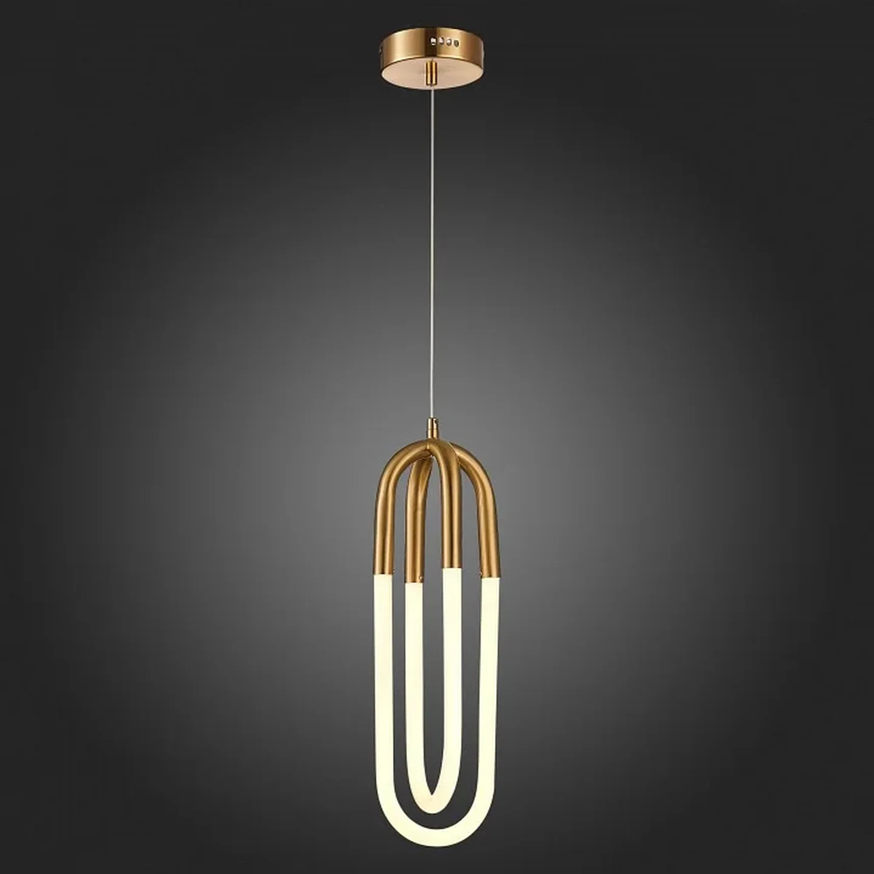 Подвесной светильникST-Luce Латунь/Латунь, Белый LED 2*14W 3000K