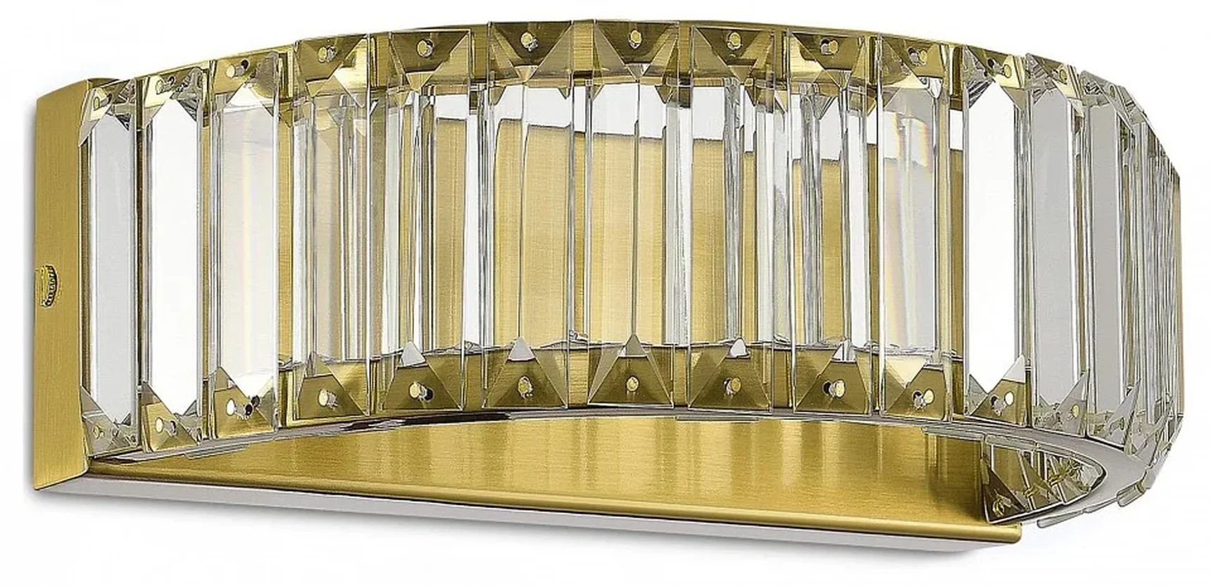 Светильник настенный ST-Luce Латунь/Прозрачный LED 1*13W 4000K