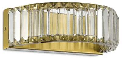 Светильник настенный ST-Luce Латунь/Прозрачный LED 1*13W 4000K