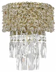 Светильник настенный ST-Luce Латунь/Прозрачный, Янтарный E14 2*60W SELINE