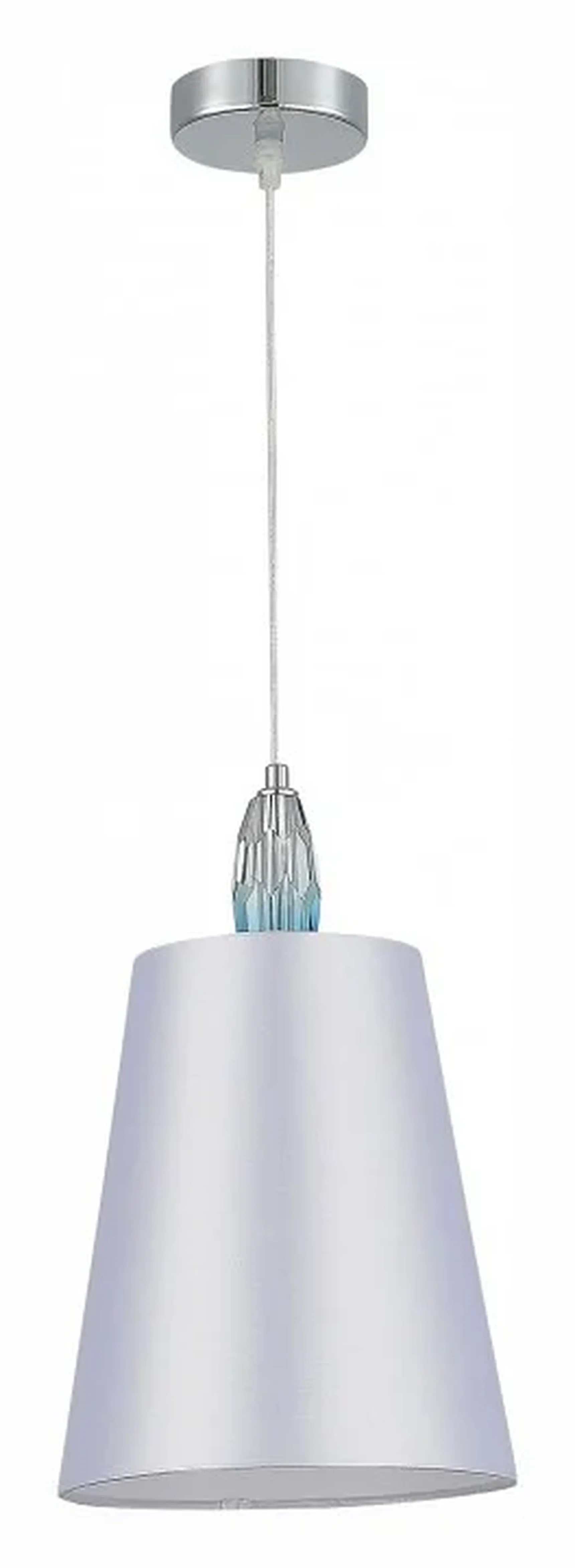 Подвесной светильник ST-Luce Хром, Голубой/Белый E27 1*40W