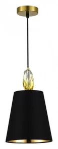 Подвесной светильник ST-Luce Латунь, Желтый/Черный E27 1*40W