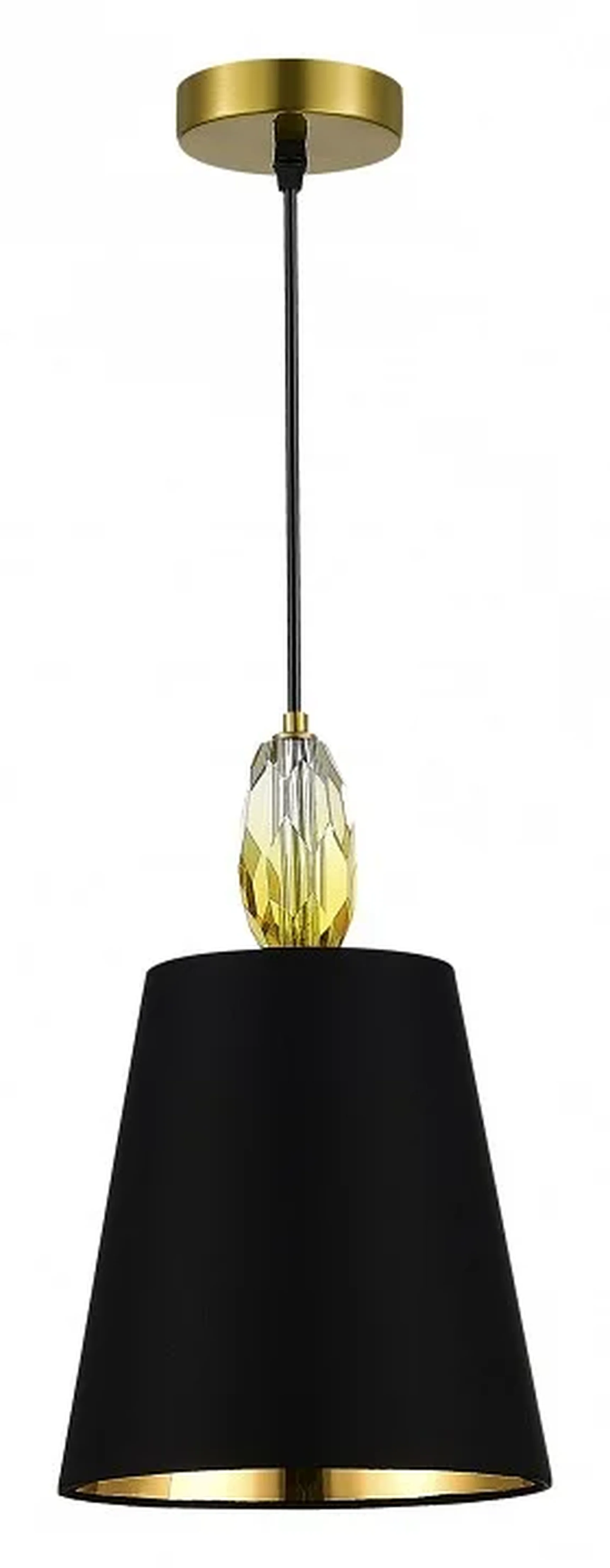 Подвесной светильник ST-Luce Латунь, Желтый/Черный E27 1*40W