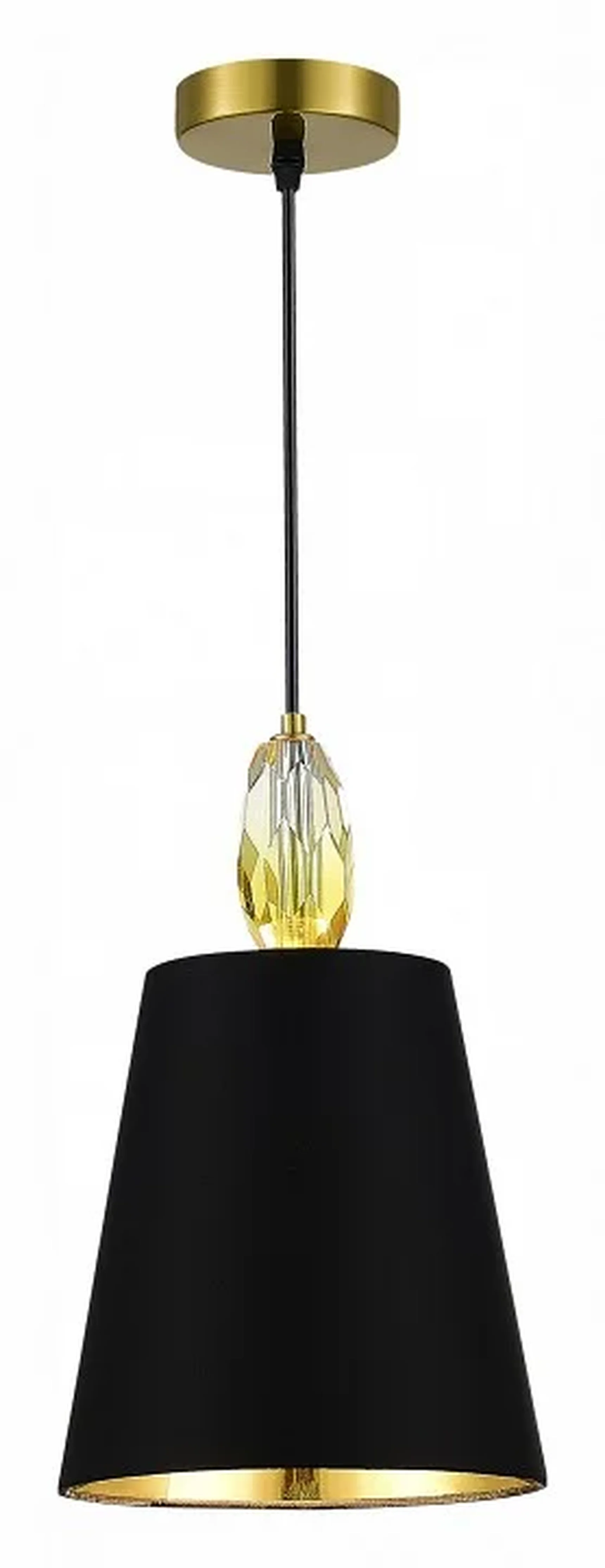 Подвесной светильник ST-Luce Латунь, Желтый/Черный E27 1*40W