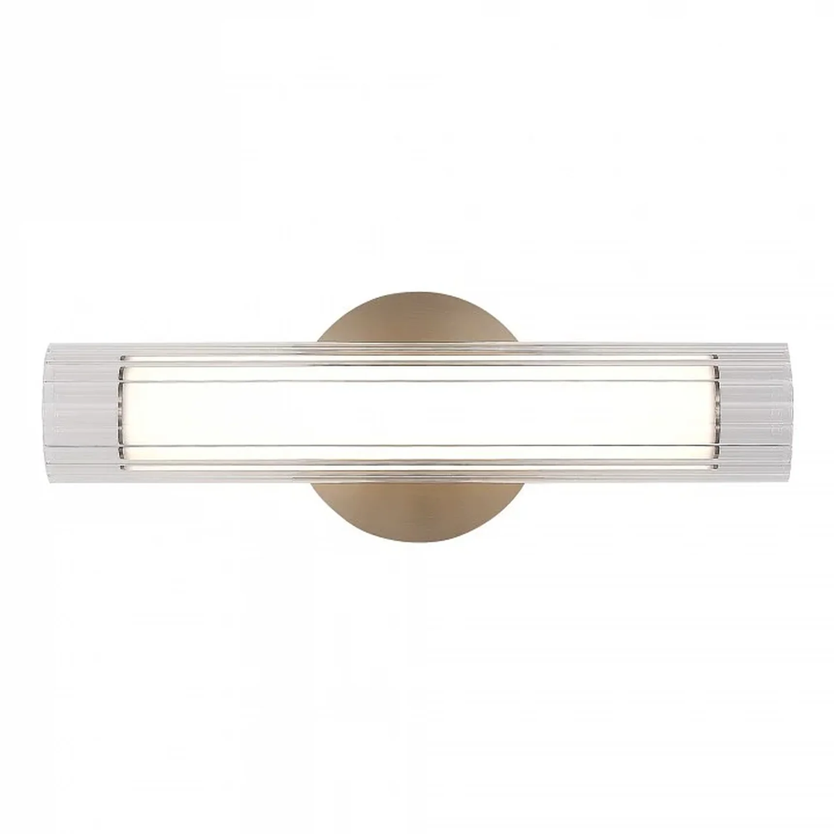 Светильник настенный ST-Luce Никель/Белый, Прозрачный LED 1*7W 3000K/4000K ENFYS