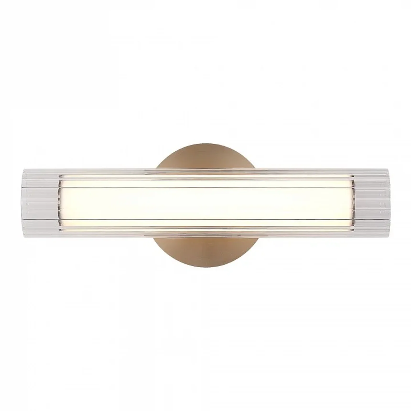 Светильник настенный ST-Luce Никель/Белый, Прозрачный LED 1*7W 3000K/4000K ENFYS