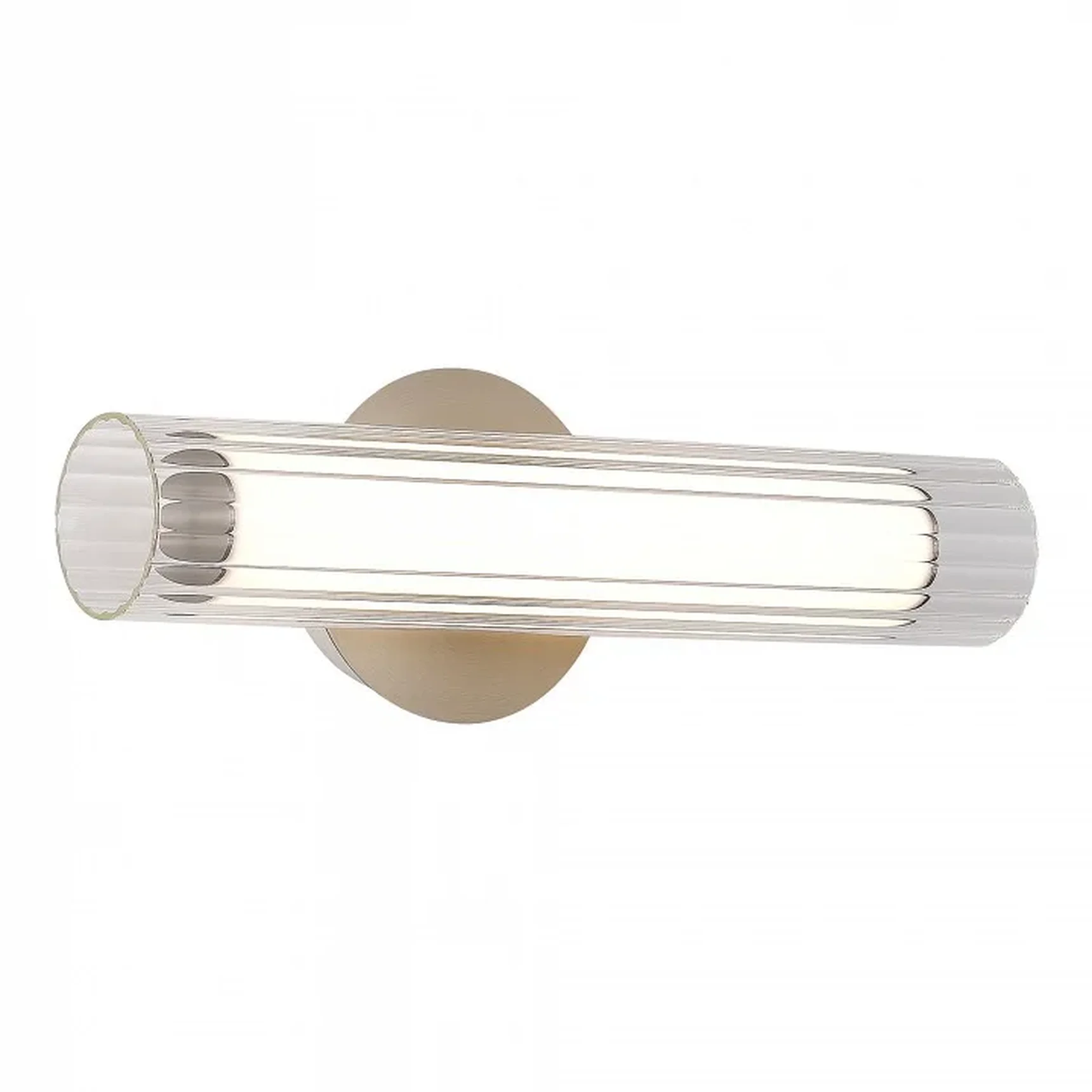 Светильник настенный ST-Luce Никель/Белый, Прозрачный LED 1*7W 3000K/4000K ENFYS