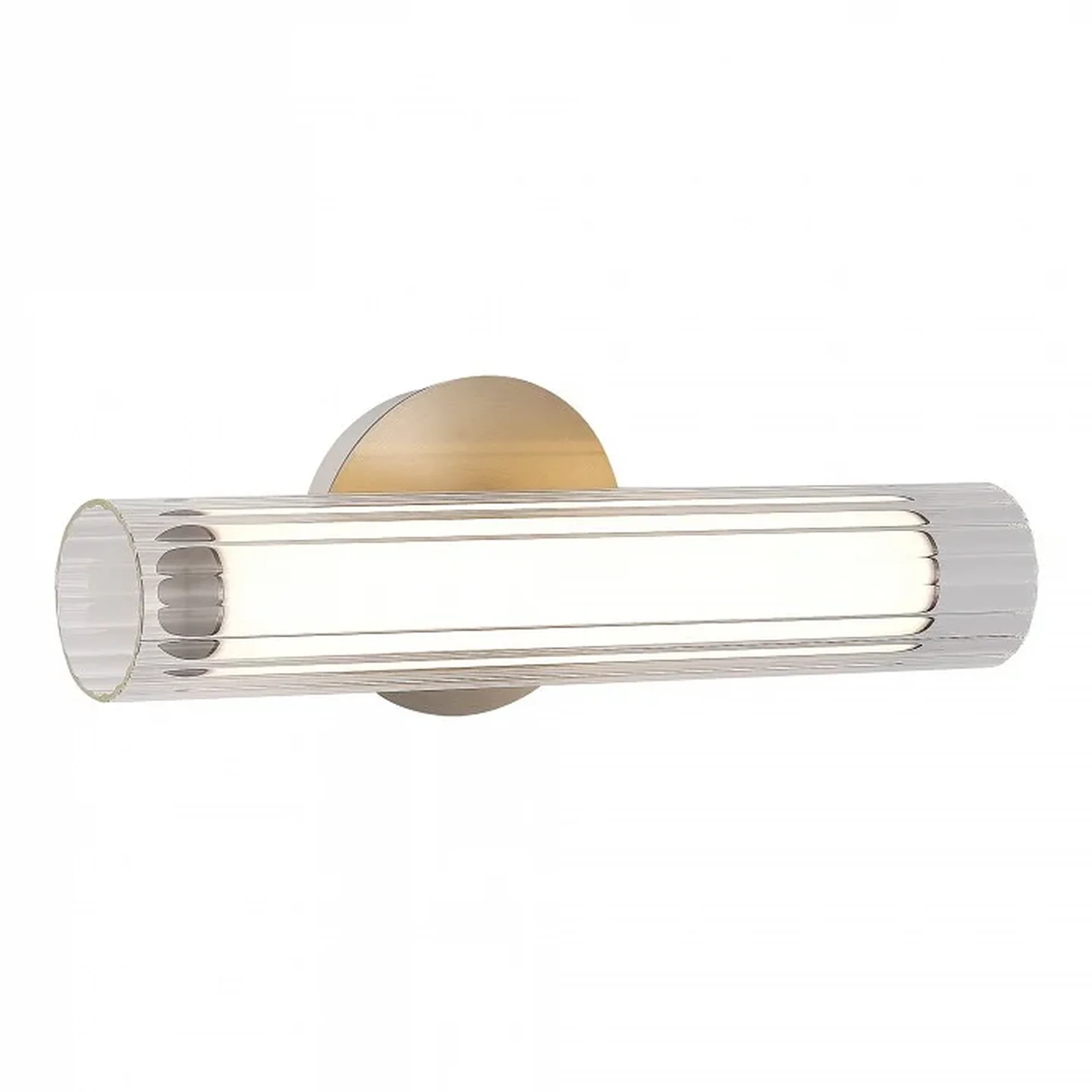 Светильник настенный ST-Luce Никель/Белый, Прозрачный LED 1*7W 3000K/4000K ENFYS