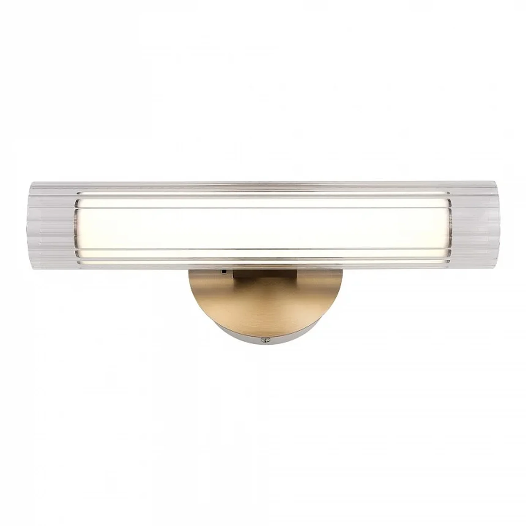 Светильник настенный ST-Luce Никель/Белый, Прозрачный LED 1*7W 3000K/4000K ENFYS