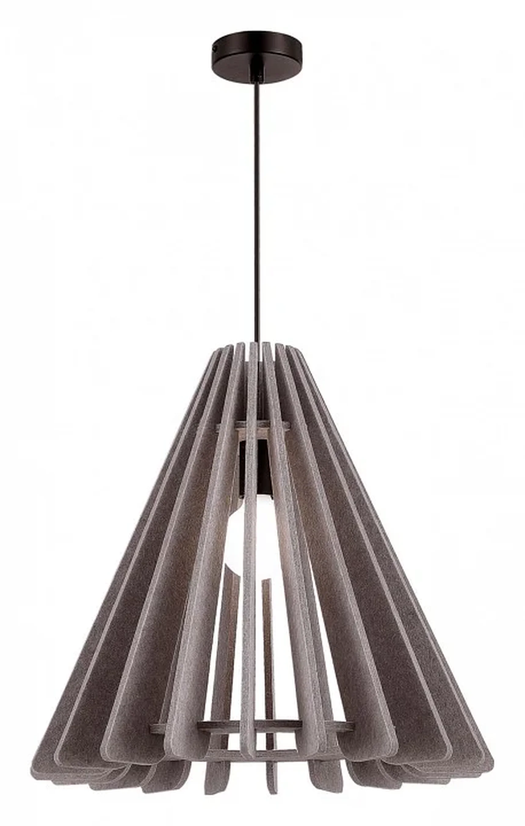Светильник подвесной ST-Luce Черный/Бежевый E27 1*60W